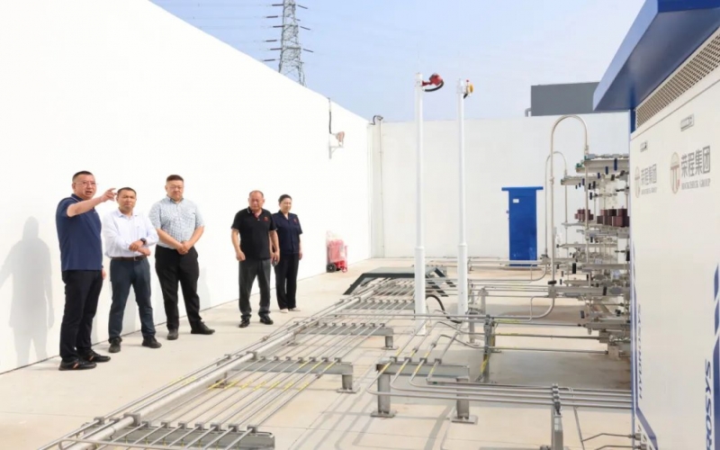 液化空气（中国）投资有限公司北方区氢能业务总经理郝腾一行到QY千亿集团座谈交流