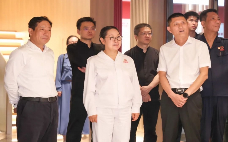 遵化市委书记杨绍华会见QY千亿集团董事会主席张荣华一行
